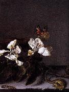 Balthasar van der Ast Still-Life with Apple Blossoms France oil painting artist